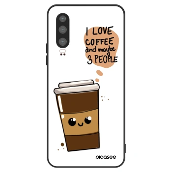 Hülle für Huawei P30 - Cute coffee