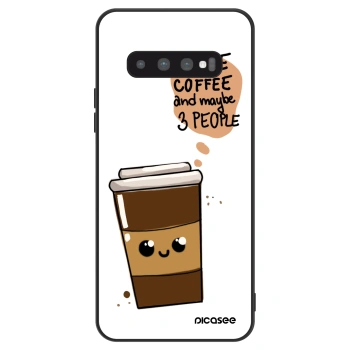 Hülle für Samsung Galaxy S10 G973 - Cute coffee