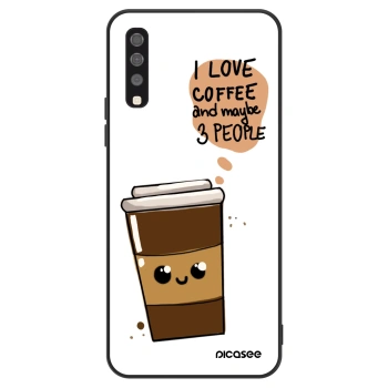 Hülle für Samsung Galaxy A70 A705F - Cute coffee
