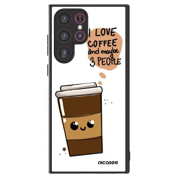 Picasee ULTIMATE CASE für Samsung Galaxy S22 Ultra 5G - Cute coffee