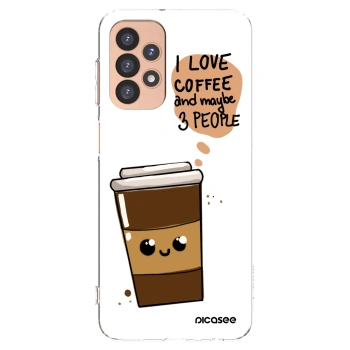Picasee Samsung Galaxy A23 A236B 5G Hülle - Transparentes Silikon - Cute coffee