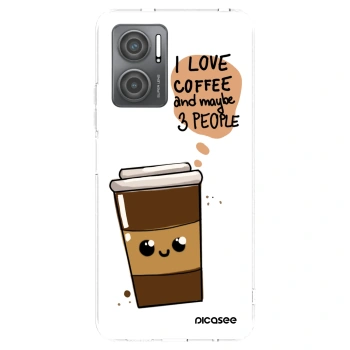 Picasee Xiaomi Redmi 10 5G Hülle - Transparentes Silikon - Cute coffee