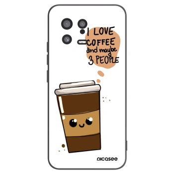 Picasee Xiaomi 13 Hülle - Schwarzes Silikon - Cute coffee