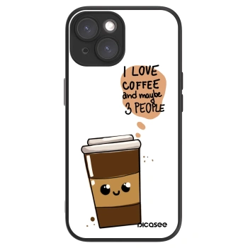 Picasee ULTIMATE CASE MagSafe für Apple iPhone 15 - Cute coffee