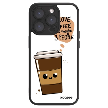 Picasee ULTIMATE CASE für Apple iPhone 15 Pro - Cute coffee