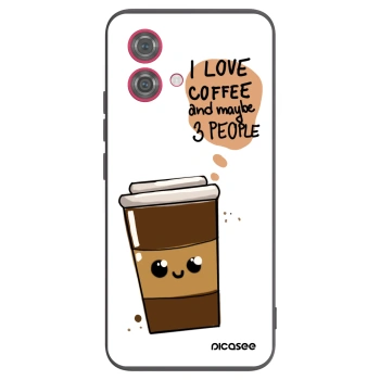 Hülle für Motorola Moto G84 5G - Cute coffee