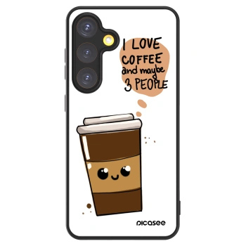 Picasee ULTIMATE CASE PowerShare für Samsung Galaxy S24 S921B 5G - Cute coffee