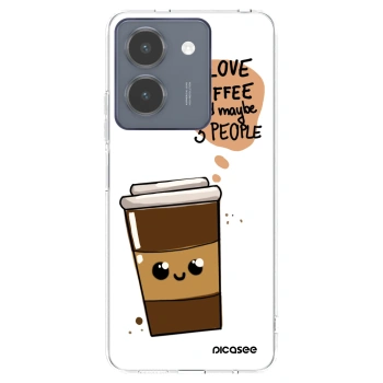 Hülle für Vivo Y36 4G - Cute coffee