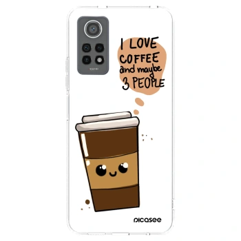 Picasee Xiaomi Redmi Note 12 Pro 4G Hülle - Transparentes Silikon - Cute coffee