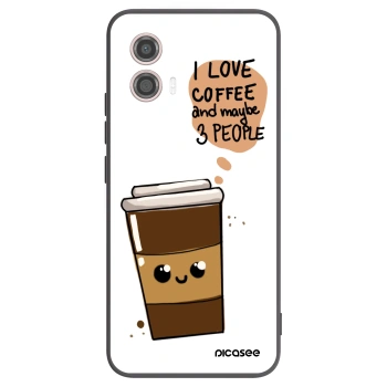 Hülle für Motorola Moto G53 5G - Cute coffee