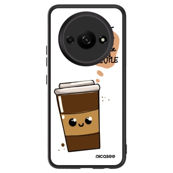 Hülle für Xiaomi Redmi A3 - Cute coffee