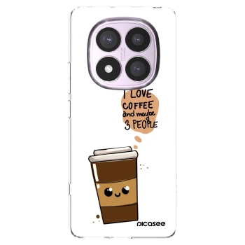 Picasee Xiaomi Redmi Note 14 Pro 4G Hülle - Transparentes Silikon - Cute coffee