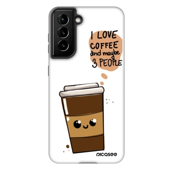 Picasee Fashion Case für Samsung Galaxy S22 5G - Cute coffee