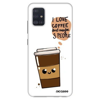 Hülle für Samsung Galaxy A51 A515F - Cute coffee