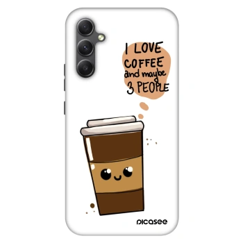 Hülle für Samsung Galaxy A34 5G A346B - Cute coffee