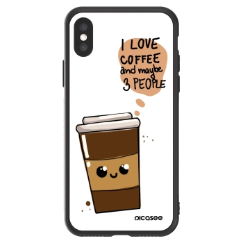Picasee ULTIMATE CASE für Apple iPhone X/XS - Cute coffee