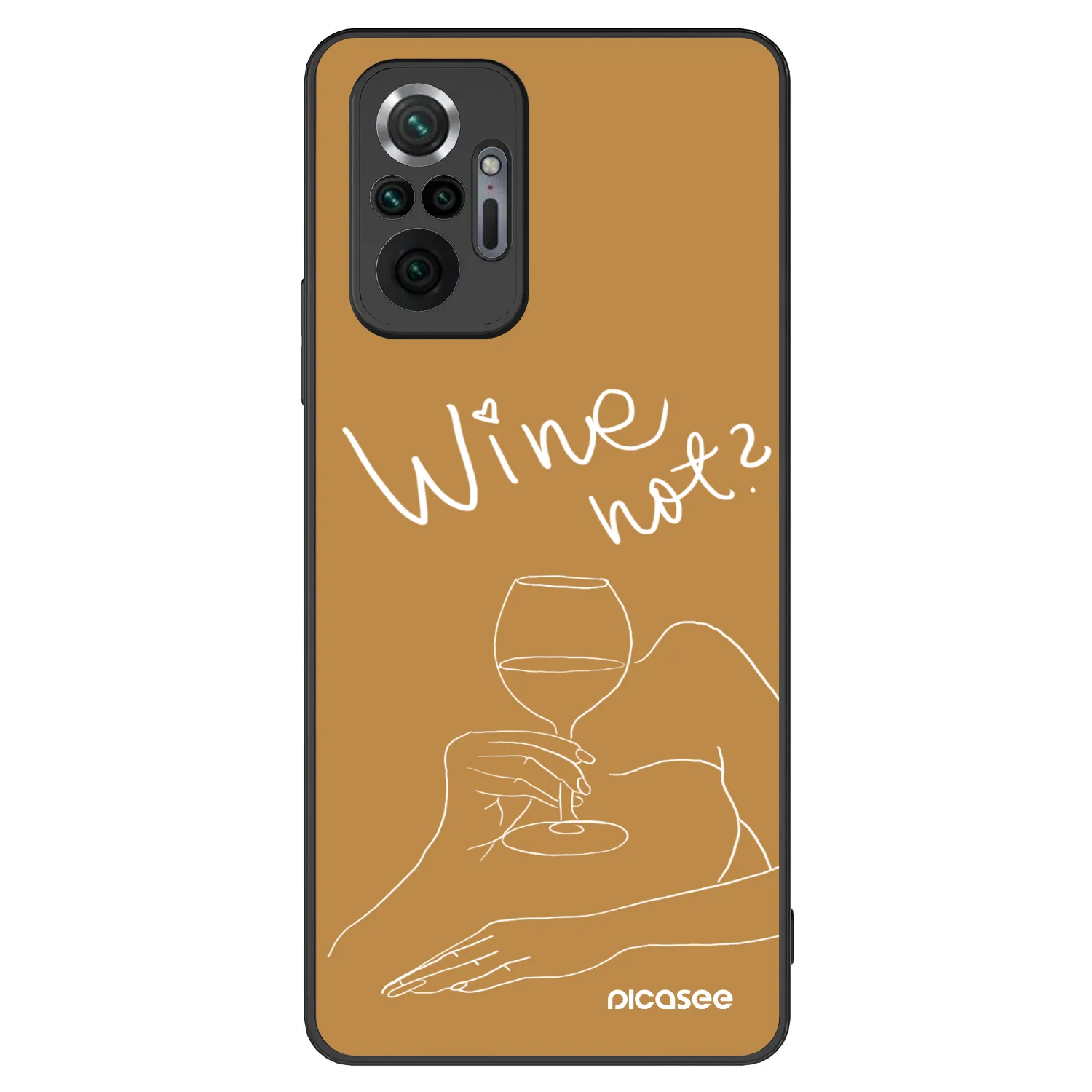 Picasee ULTIMATE CASE für Xiaomi Redmi Note 10 Pro - Wine not