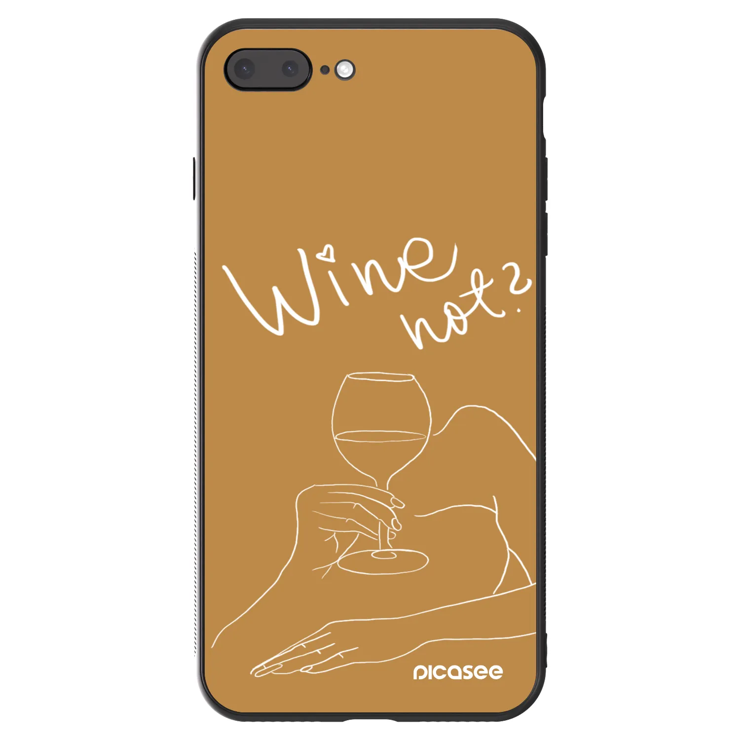Picasee ULTIMATE CASE für Apple iPhone 8 Plus - Wine not