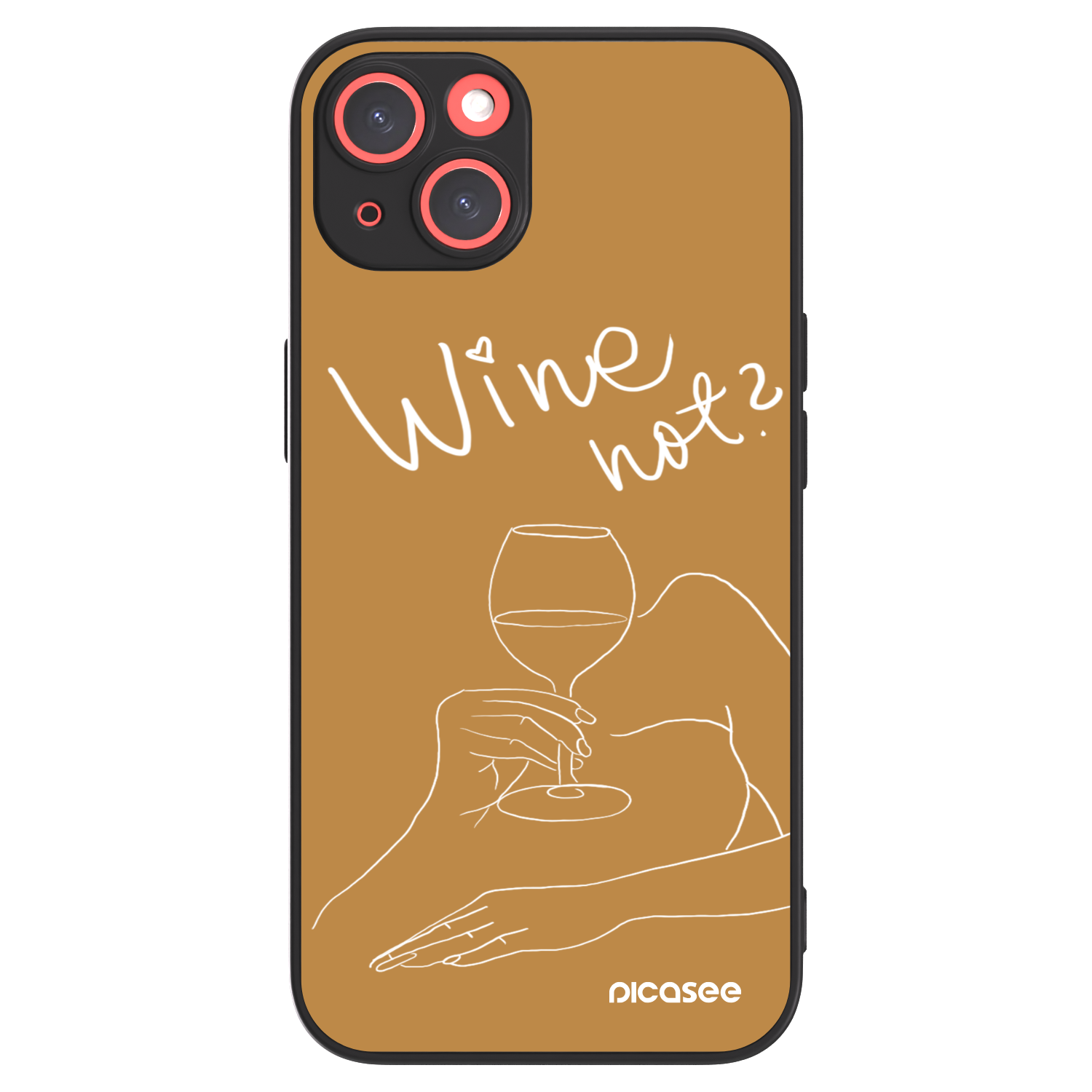 Picasee ULTIMATE CASE MagSafe für Apple iPhone 13 - Wine not