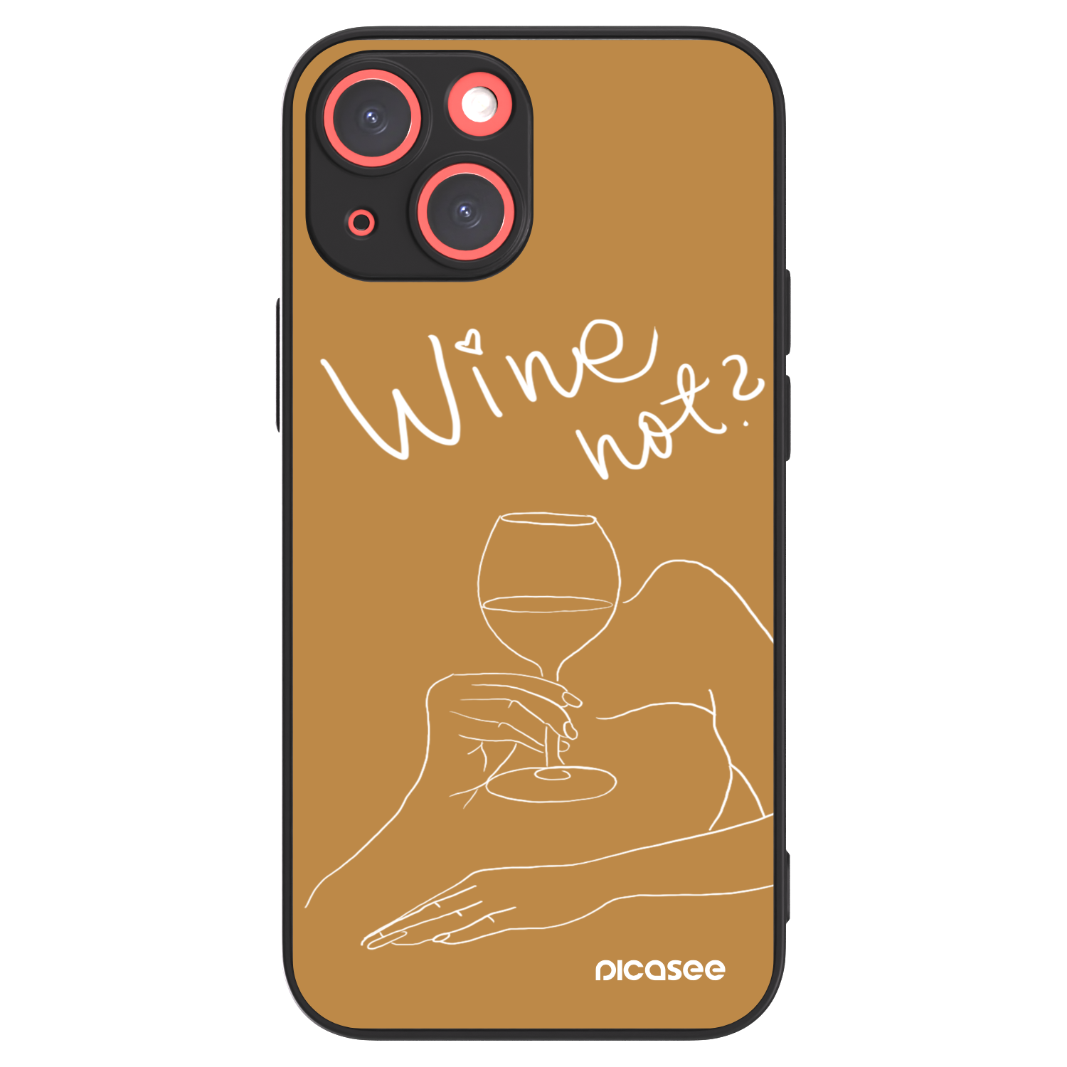 Picasee ULTIMATE CASE MagSafe für Apple iPhone 13 mini - Wine not