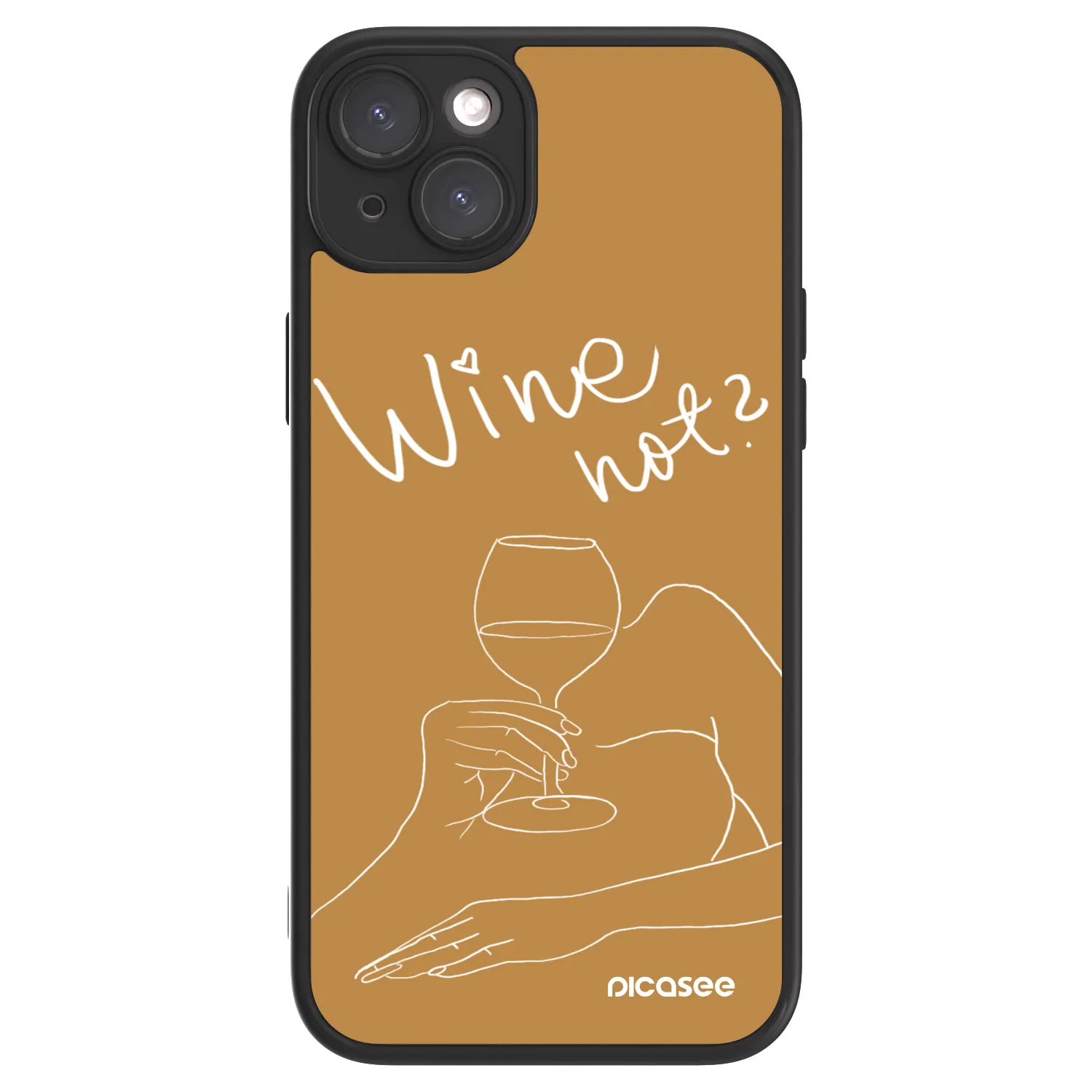Picasee ULTIMATE CASE MagSafe für Apple iPhone 15 Plus - Wine not