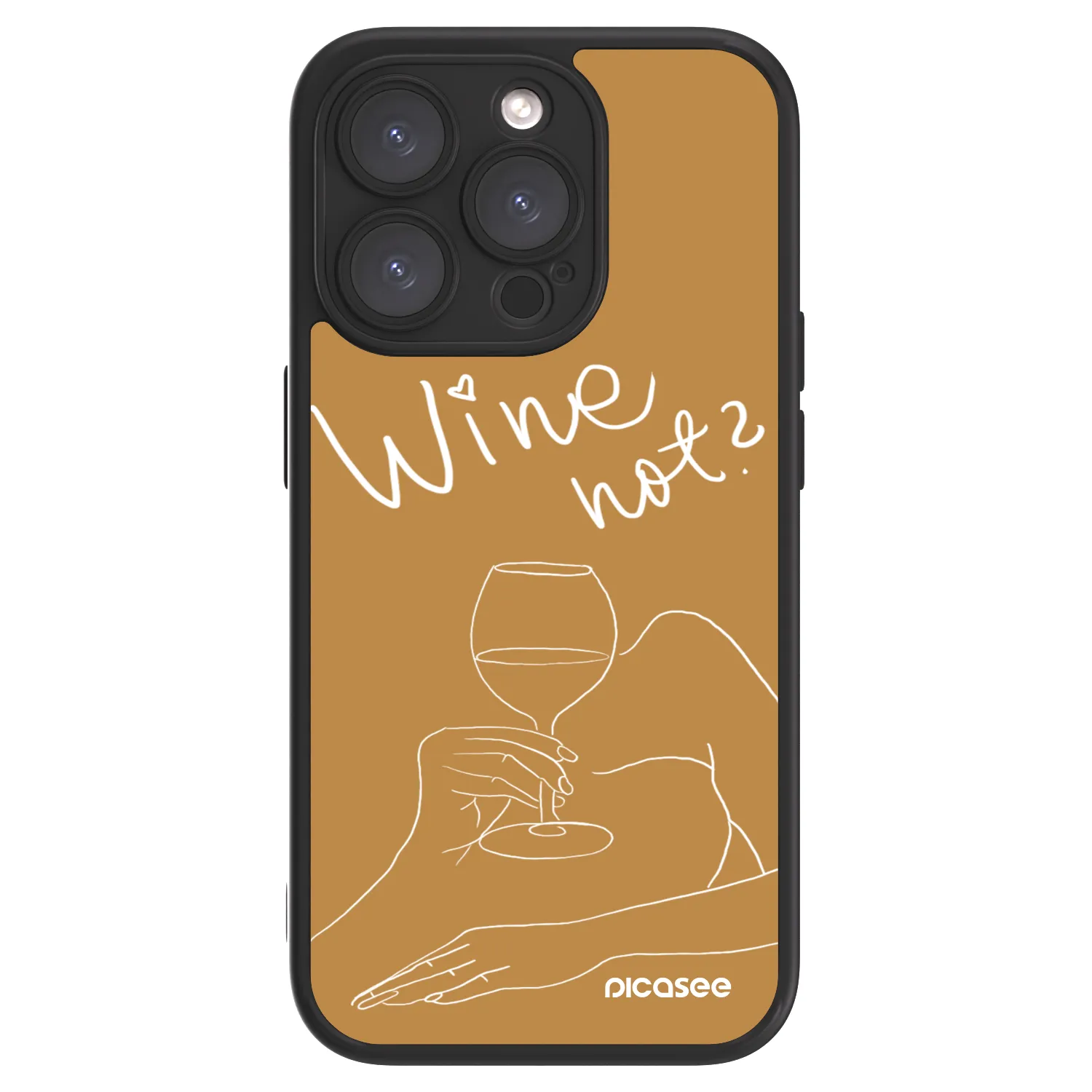Picasee ULTIMATE CASE MagSafe für Apple iPhone 15 Pro - Wine not