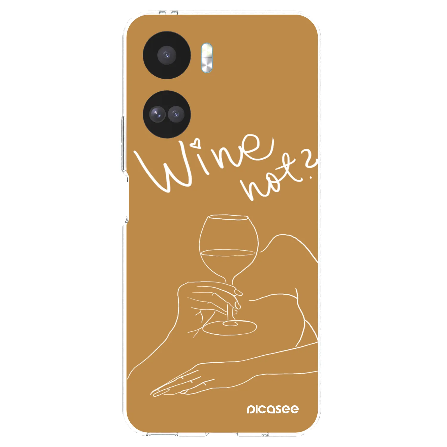 Picasee Honor 90 Lite 5G Hülle - Transparentes Silikon - Wine not
