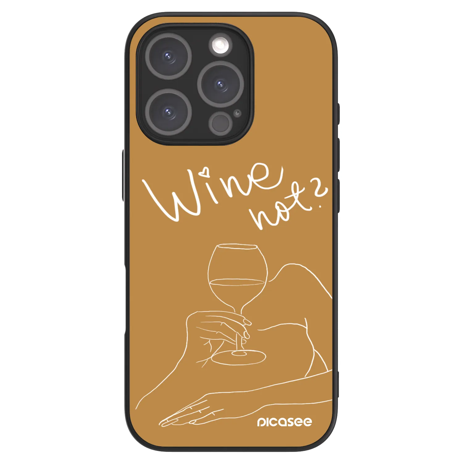 Picasee ULTIMATE CASE für Apple iPhone 16 Pro - Wine not