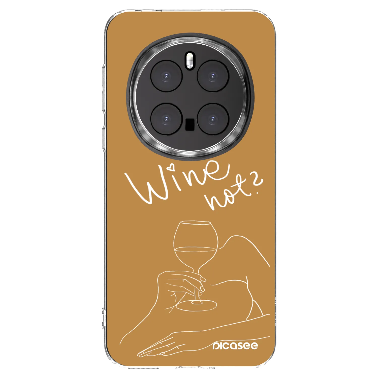 Picasee Honor Magic7 Pro 5G Hülle - Transparentes Silikon - Wine not