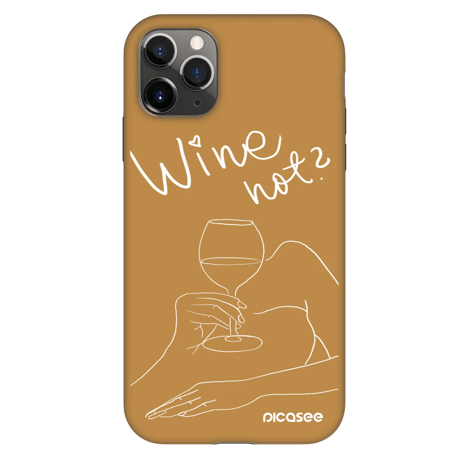 Picasee Fashion Case für Apple iPhone 11 Pro - Wine not