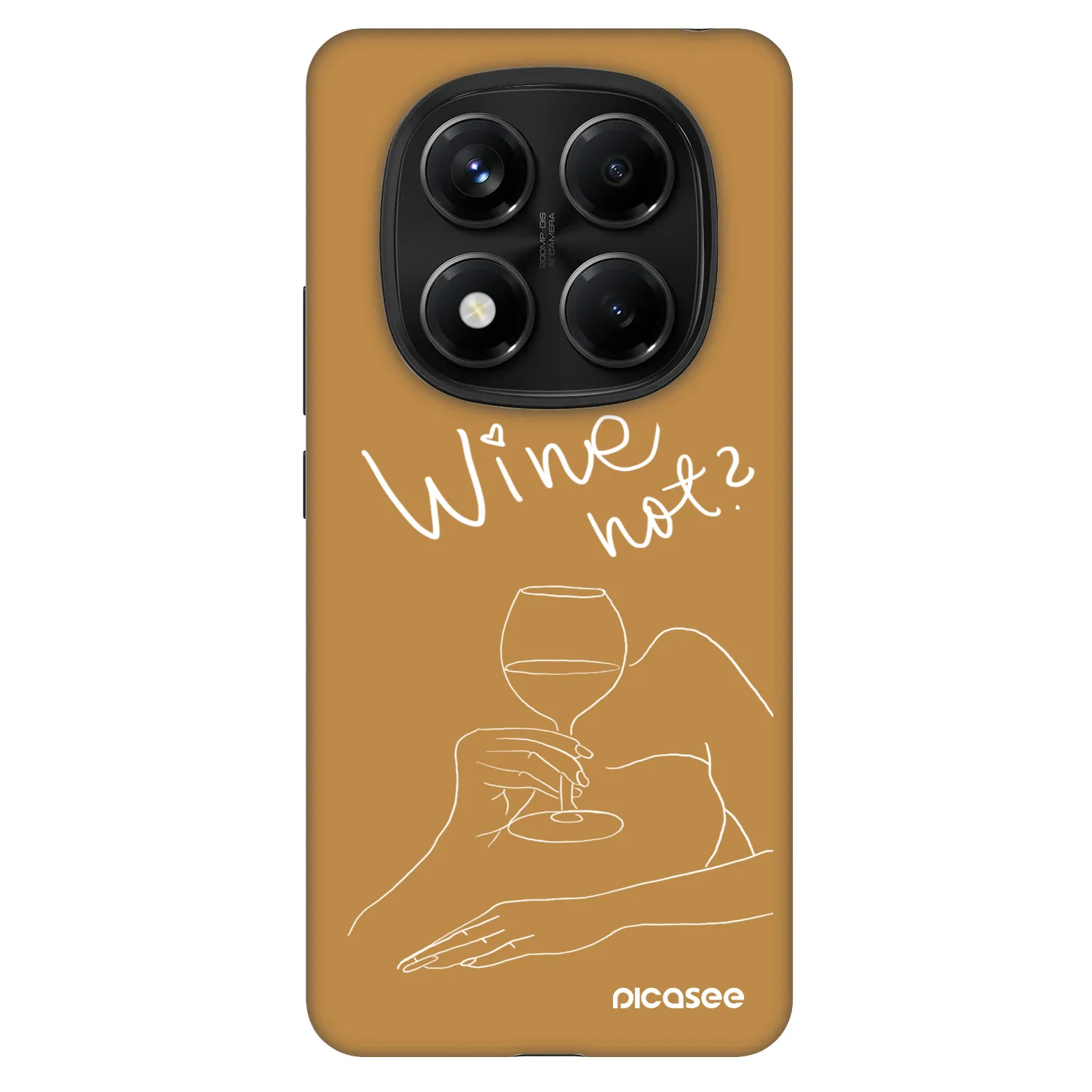 Picasee Fashion Case für Xiaomi Redmi Note 14 Pro 5G - Wine not