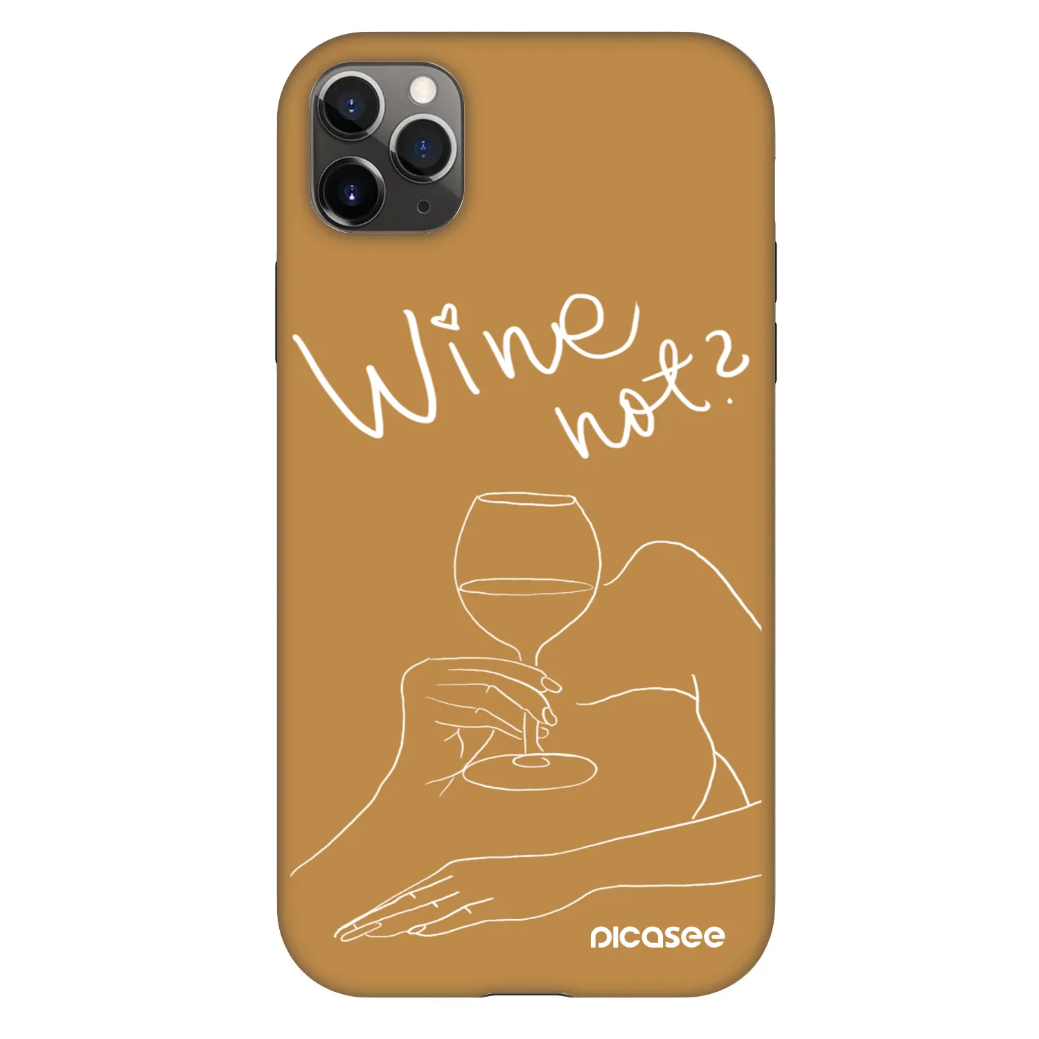 Picasee Fashion Case für Apple iPhone 11 Pro Max - Wine not