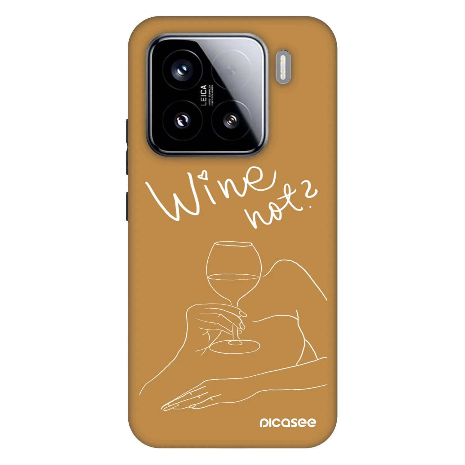 Picasee Fashion Case für Xiaomi 15 - Wine not