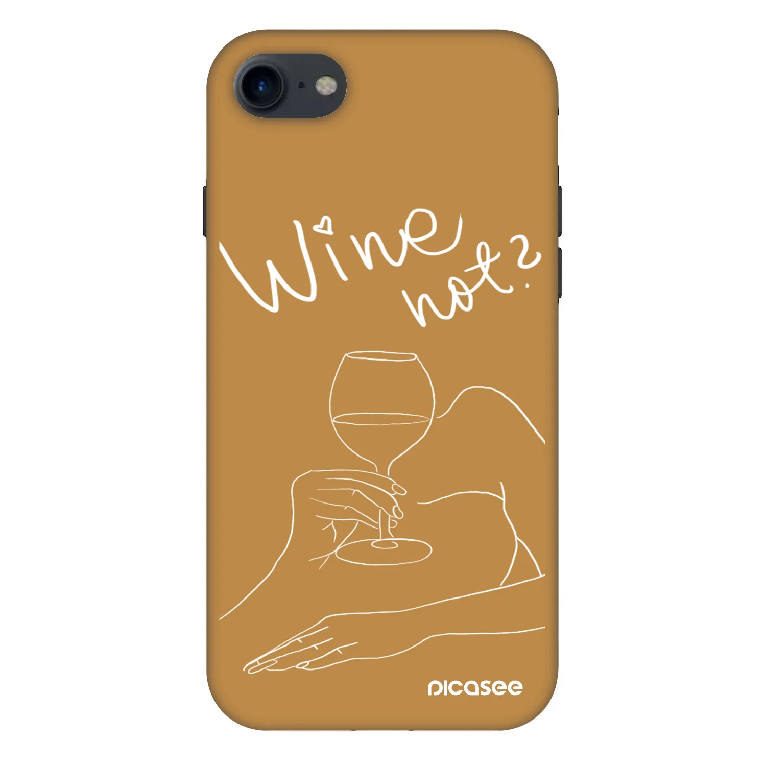 Picasee Fashion Case für Apple iPhone 7 - Wine not