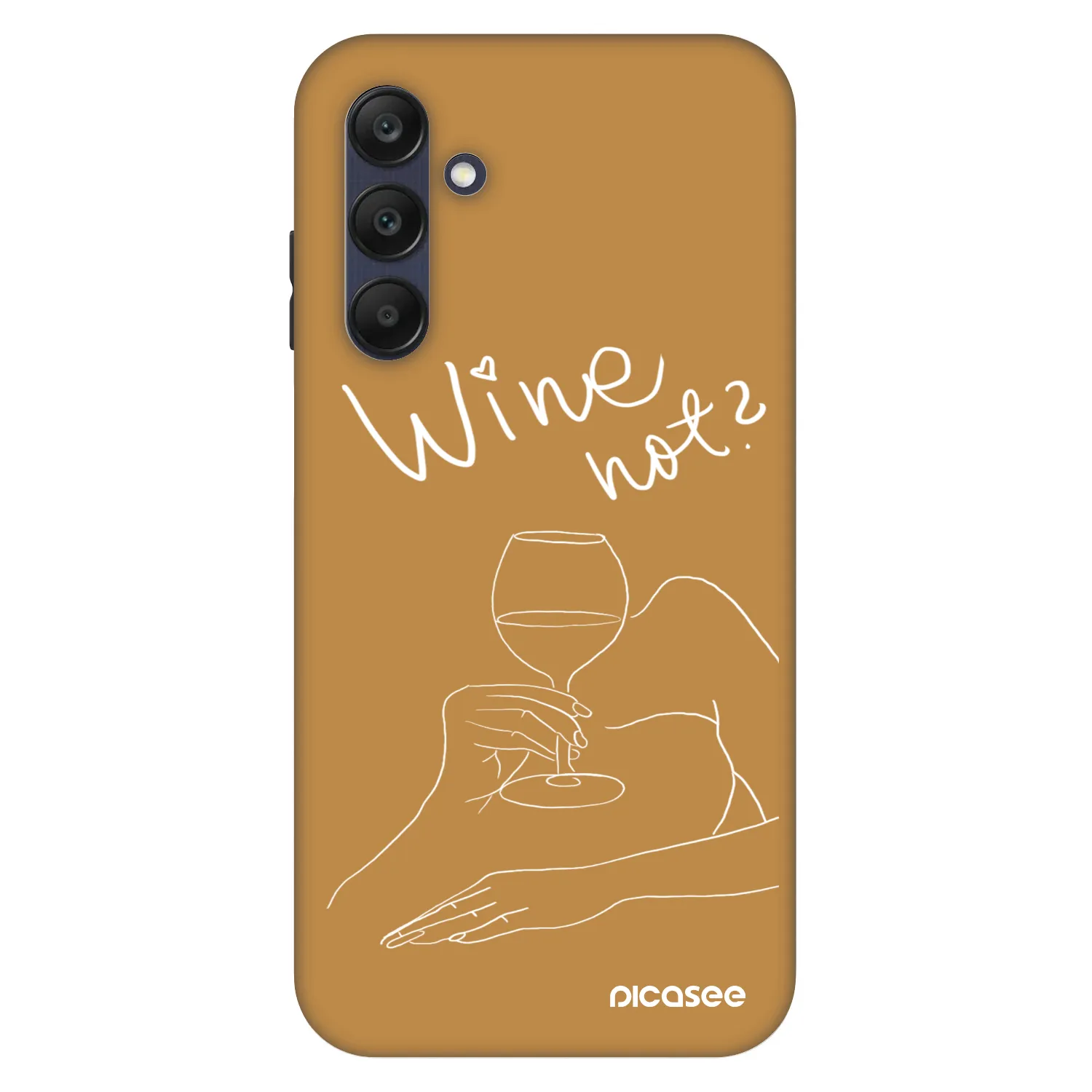 Picasee Fashion Case für Samsung Galaxy A25 A256B 5G - Wine not