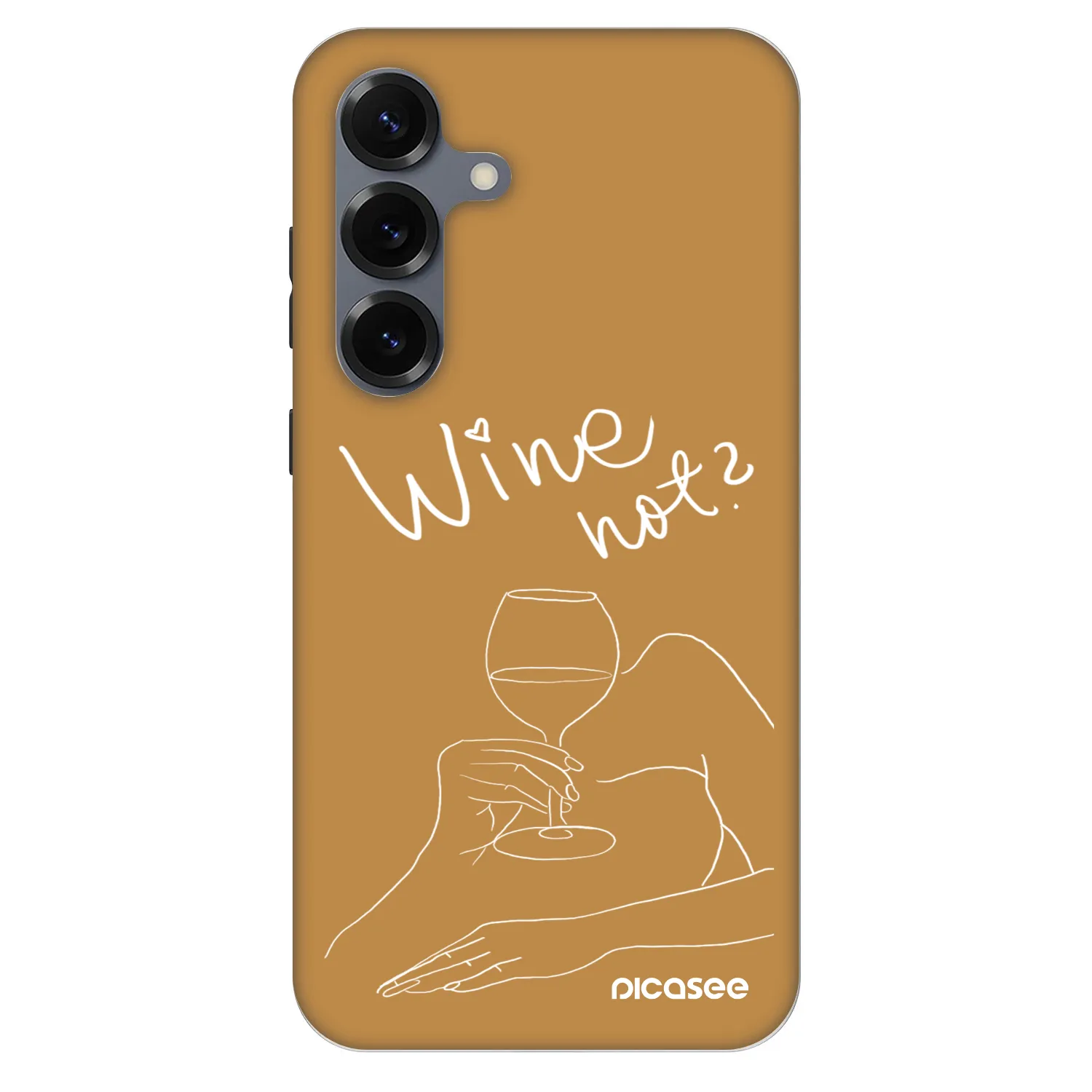 Picasee Fashion Case PowerShare pro Samsung Galaxy S25 5G - Wine not