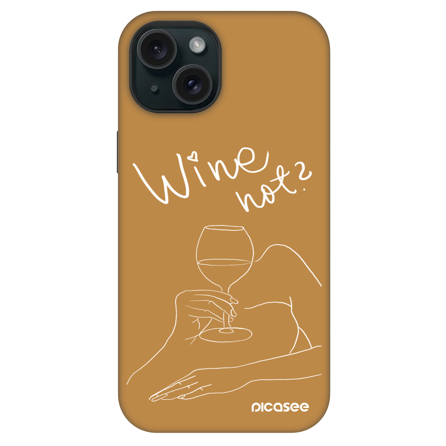 Picasee Fashion Case MagSafe für Apple iPhone 15 - Wine not