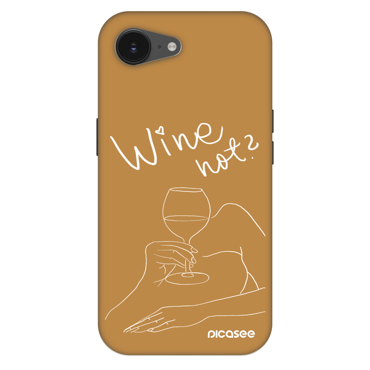 Picasee Fashion Case MagSafe für Apple iPhone 16e - Wine not