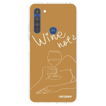 Hülle für Motorola Moto G8 - Wine not
