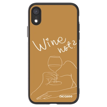 Picasee ULTIMATE CASE für Apple iPhone XR - Wine not