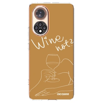 Picasee Honor 50 5G Hülle - Transparentes Silikon - Wine not