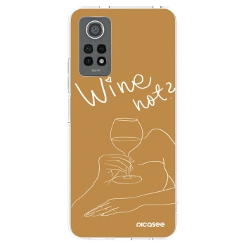 Picasee Xiaomi Redmi Note 12 Pro 4G Hülle - Transparentes Silikon - Wine not