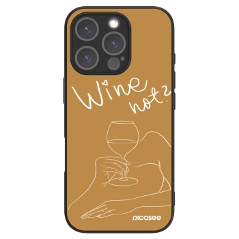 Picasee ULTIMATE CASE MagSafe für Apple iPhone 16 Pro - Wine not