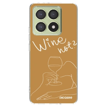 Picasee Xiaomi 14T Hülle - Transparentes Silikon - Wine not