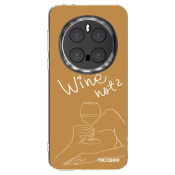 Picasee Honor Magic7 Pro 5G Hülle - Transparentes Silikon - Wine not