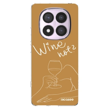 Picasee Xiaomi Redmi Note 14 Pro 4G Hülle - Transparentes Silikon - Wine not