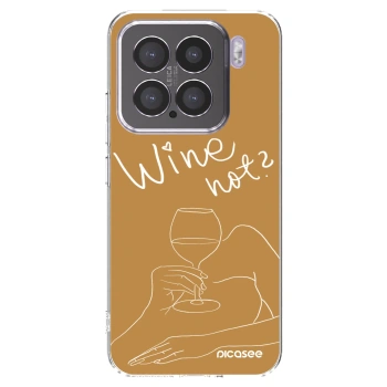 Picasee Xiaomi 15 Hülle - Transparentes Silikon - Wine not