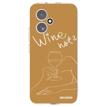 Picasee Honor 400 5G Hülle - Transparentes Silikon - Wine not