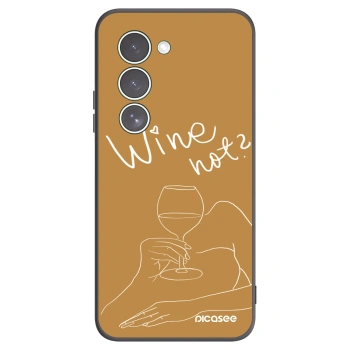 Picasee Xiaomi Redmi 15 5G Hülle - Schwarzes Silikon - Wine not