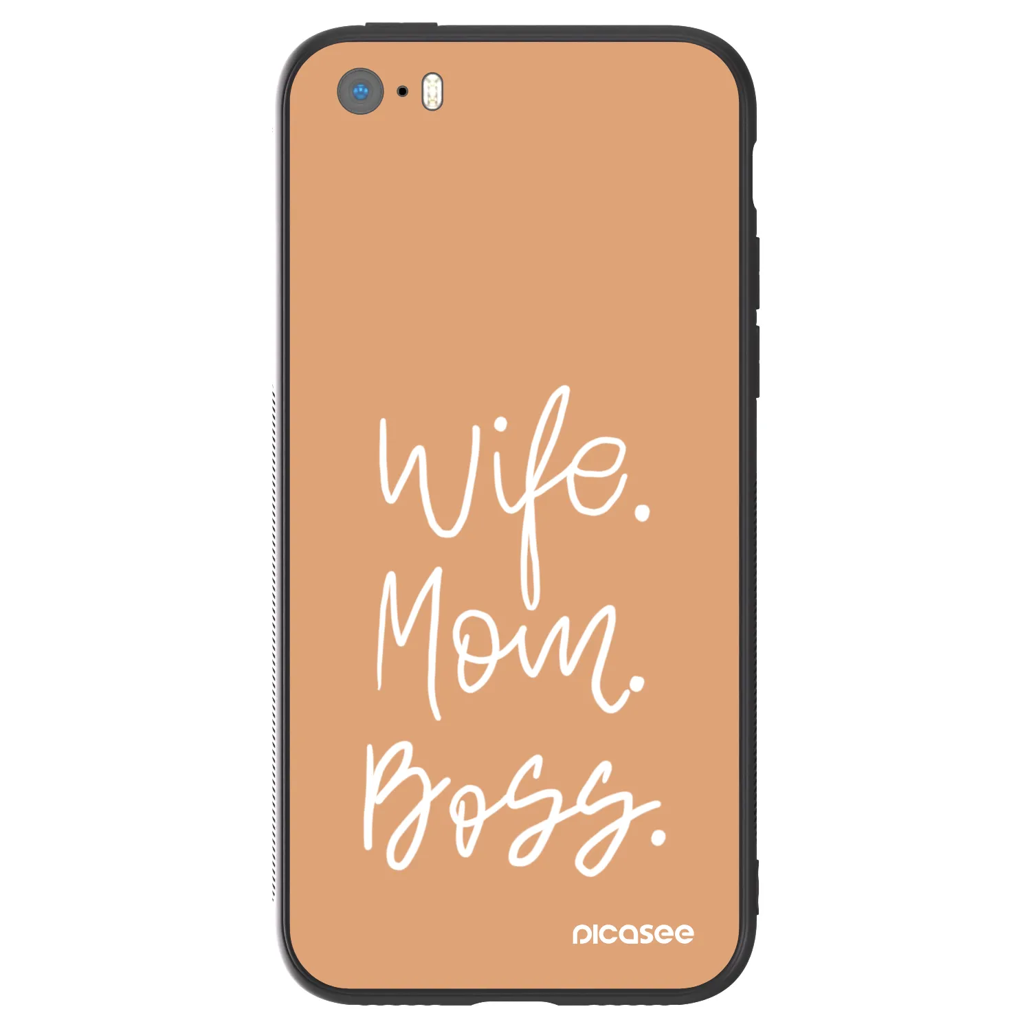 Picasee ULTIMATE CASE für Apple iPhone 5/5S/SE - Boss Mama